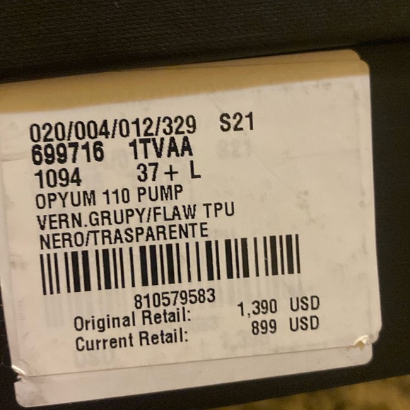 Saint Laurent Patent Calfskin PVC Opyum Black - Picture 11 of 16